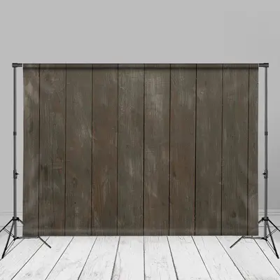 Black Vintage Wood Texture Photography Backdrop - Aperturee