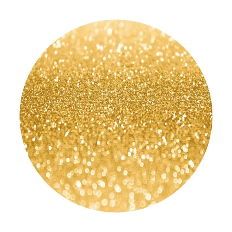 Aperturee Circle Gold Glitter Bokeh Round Party Backdrops | Round Backdrop Fabric Cover | Circle Background For Party | Birth...
