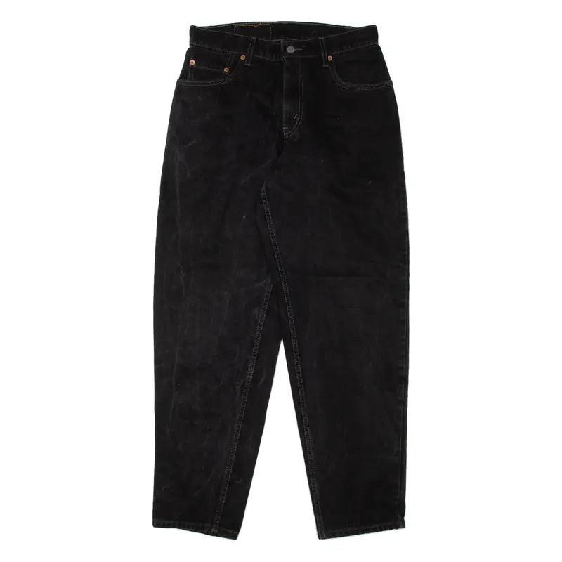 LEVI'S 560 Mens Jeans Black Relaxed Tapered 90s W28 L30