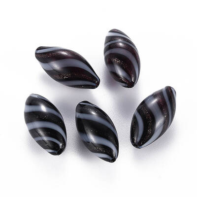 Handmade Blown Glass Globe Beads