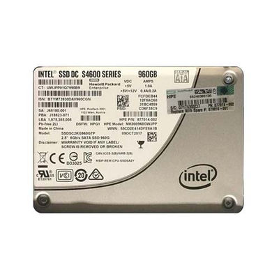 HP MK000960GWJPP | 960GB SATA 6Gb/s Hot-Pluggable Mixed Use 2.5-Inch Enterprise Solid State Drive for ProLiant Server and Sto...