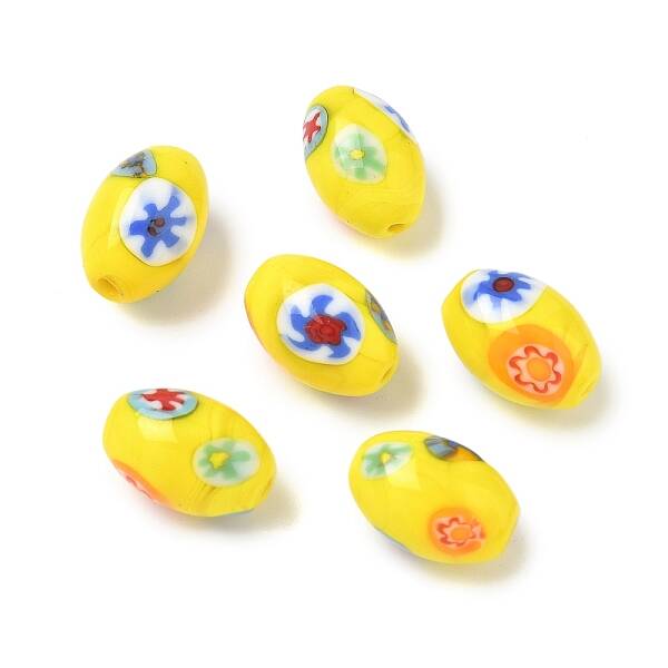 Handmade Millefiori Glass Beads