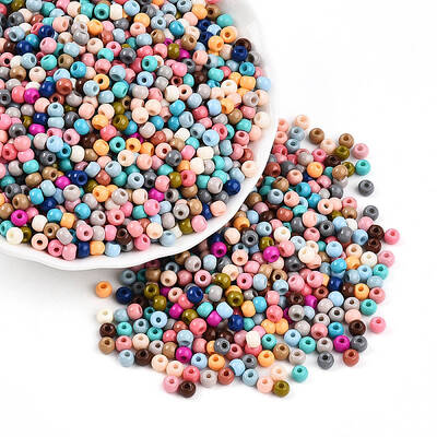 Baking Paint Glass Seed Beads