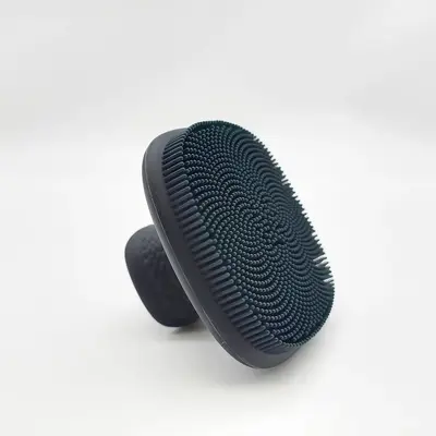 Silicone Facial Cleansing Brush, Comfort Manual Face Wash Scrubber, Professional Portable Skincare Tools for Daily Use, Facia...