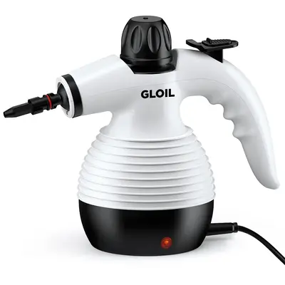 GLOIL Handheld Steam Cleaner for home, Steamer for Cleaning, Multipurpose Portable Steam Cleaners Use with Safety Lock and 10...