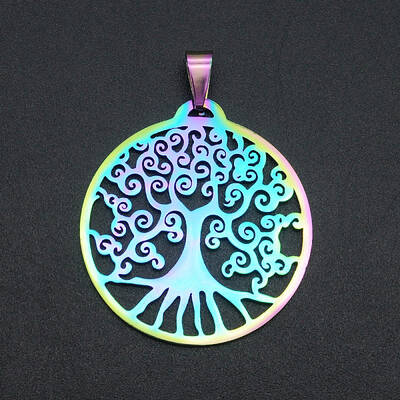 Ion Plating(IP) 201 Stainless Steel Pendants