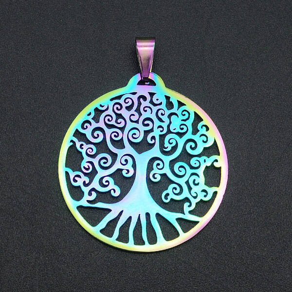 Ion Plating(IP) 201 Stainless Steel Pendants
