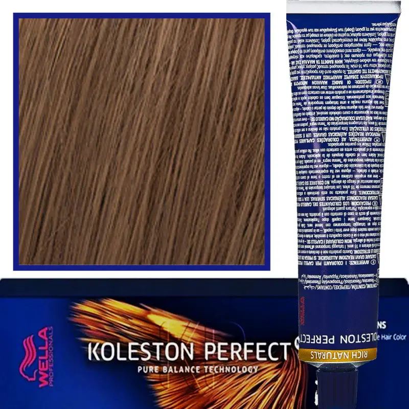 Wella Koleston Perfect Me Tinta per Capelli 60ml 7/7 Castano Biondo Medio