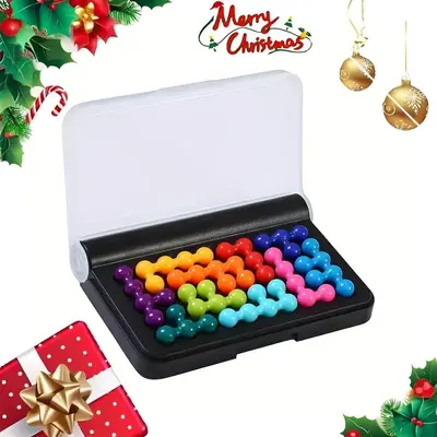 3D Brain Teaser Puzzle Toy, 1 Set Iq Fit Smart Game, Fun Interactive Toy Ball, Creative Birthday Gift, Gaming Accessories, Pa...