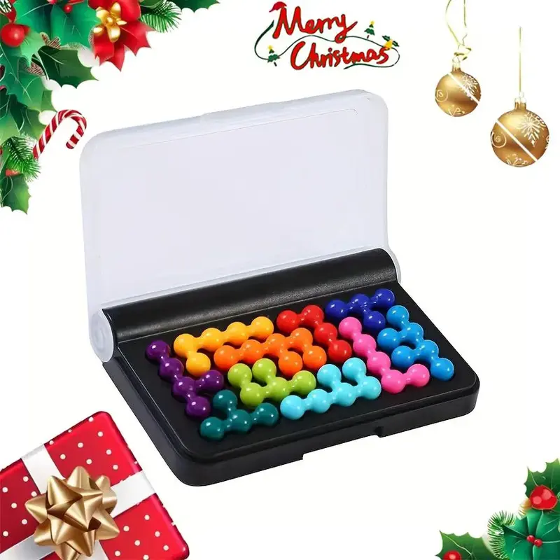 3D Brain Teaser Puzzle Toy, 1 Set Iq Fit Smart Game, Fun Interactive Toy Ball, Creative Birthday Gift, Gaming Accessories, Pa...