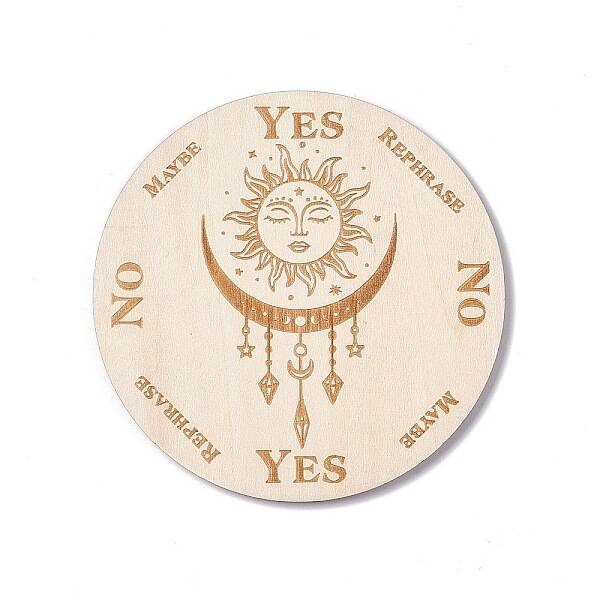 Wooden Carved Cup Mats