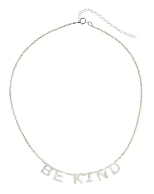 Kind Necklace | Metal Color: Silver