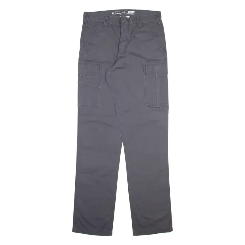 CARHARTT Cargo Mens Trousers Grey Relaxed Straight W33 L36