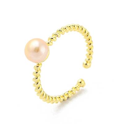 Brass Open Cuff Rings