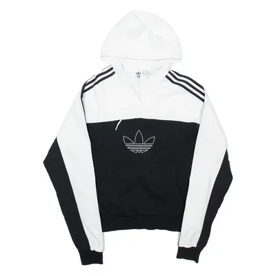 ADIDAS Mens Black Hoodie S