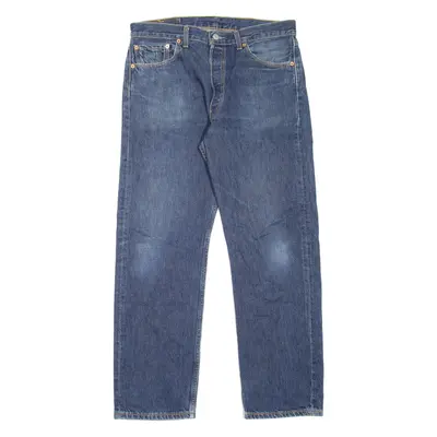 LEVI'S 501 Jeans Mens Blue Regular Straight 90s W34 L30