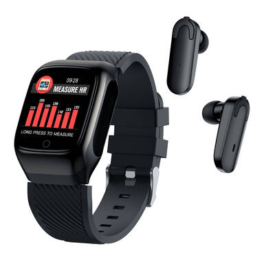 Wireless Sports Smartwatch Color Screen Bracelet With Earbud