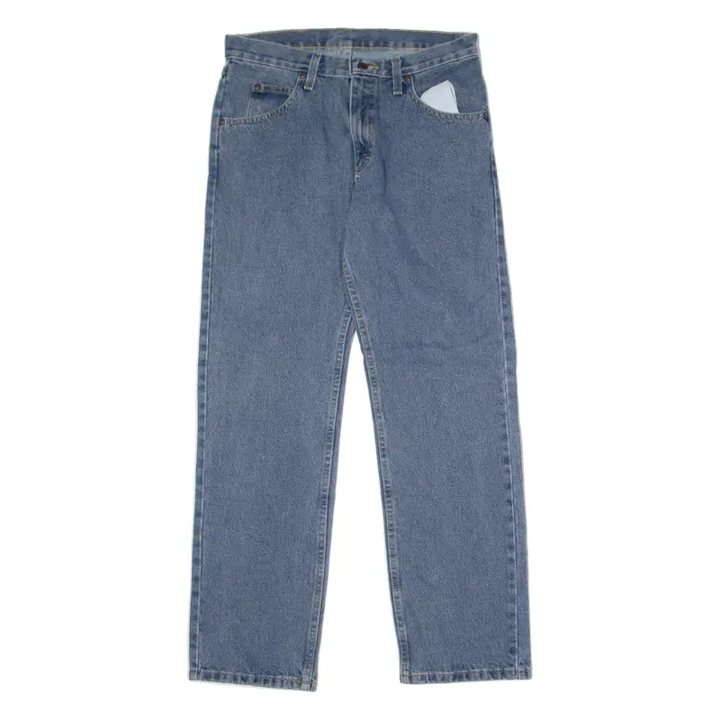 WRANGLER Mens Jeans Blue Regular Straight W32 L30