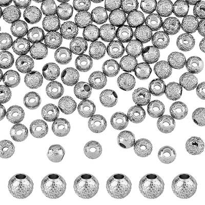 100Pcs 303 Stainless Steel Beads