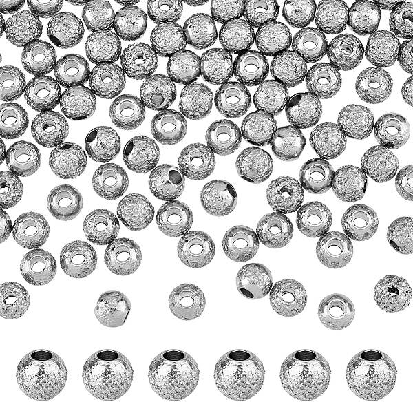 100Pcs 303 Stainless Steel Beads