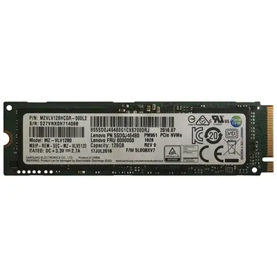 MZVLV128HCGR-000L2 Samsung PM951 Series 128GB Triple-Level Cell PCI Express NVMe 3.0 x4 M.2 2280 Solid State Drive