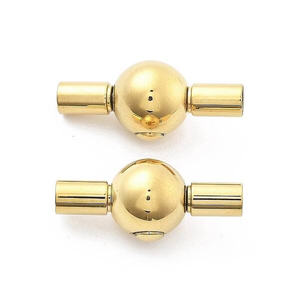 Ion Plating(IP) 304 Stainless Steel European Clasps