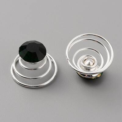 Fashion Iron Spirl Coils Hair Clip
