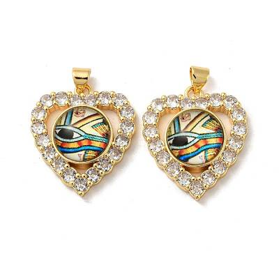 Real 18K Gold Plated Brass Pendants