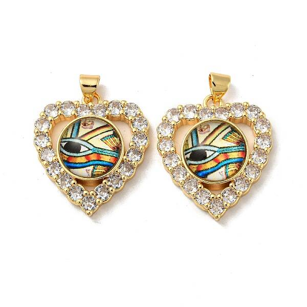 Real 18K Gold Plated Brass Pendants