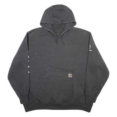 CARHARTT Mens Grey Hoodie 3XL