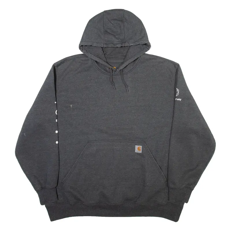 CARHARTT Mens Grey Hoodie 3XL