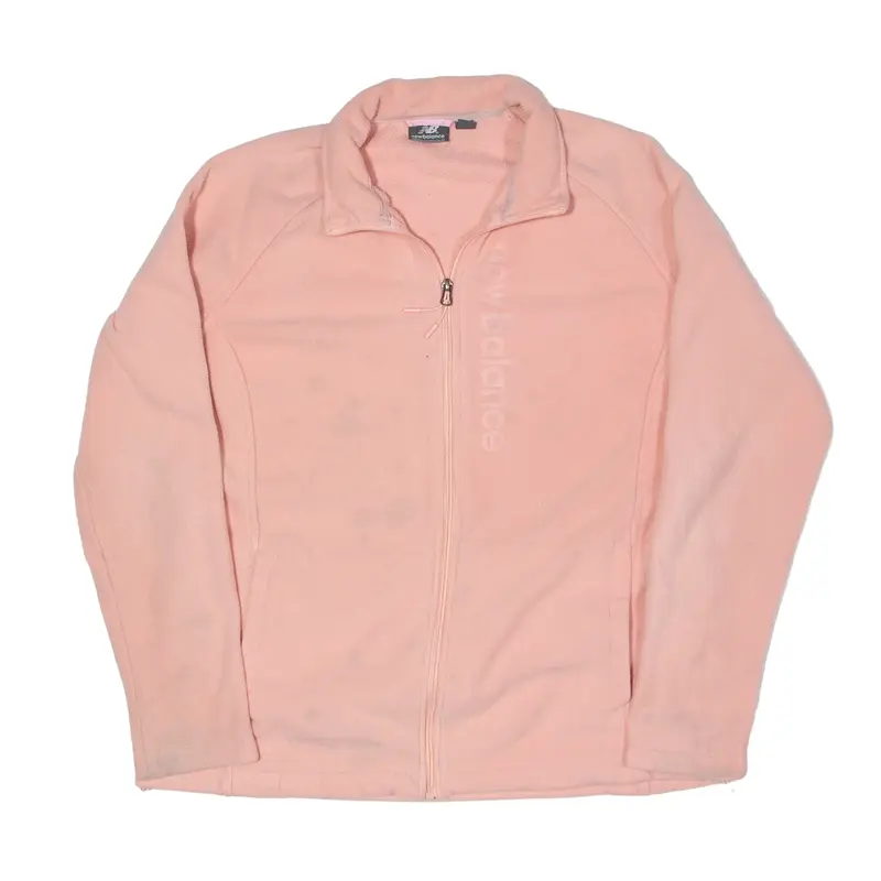 NEW BALANCE Fleece Jacket Pink Womens XL
