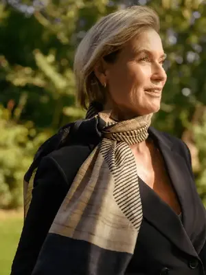TUSSAR SILK SCARF TRIO