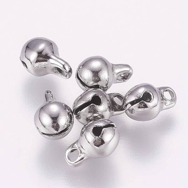 Tarnish Resistant 304 Stainless Steel Bell Charms
