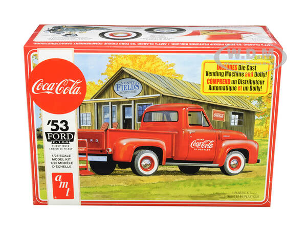 Skill 3 Model Kit 1953 Ford F-100 Pickup Truck \