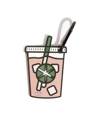 Iced Coffee Hands-Free Used Dog Waste Bag Holder Poopy Loop