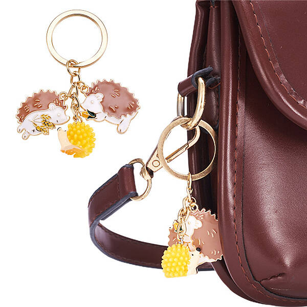 Alloy Enamel & Resin Keychain