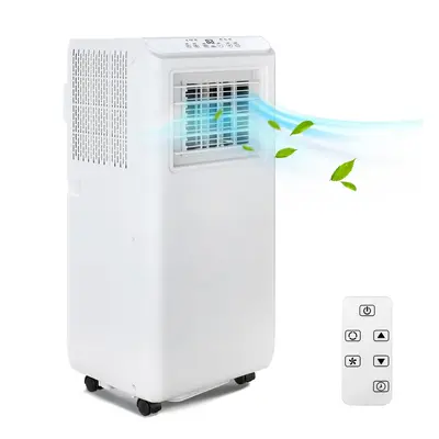 Garvee 8000 BTU Portable Air Conditioner, 3-in-1 AC Unit, Digital Display, 24H Timer, Quiet Cooling for Home Office Small Roo...