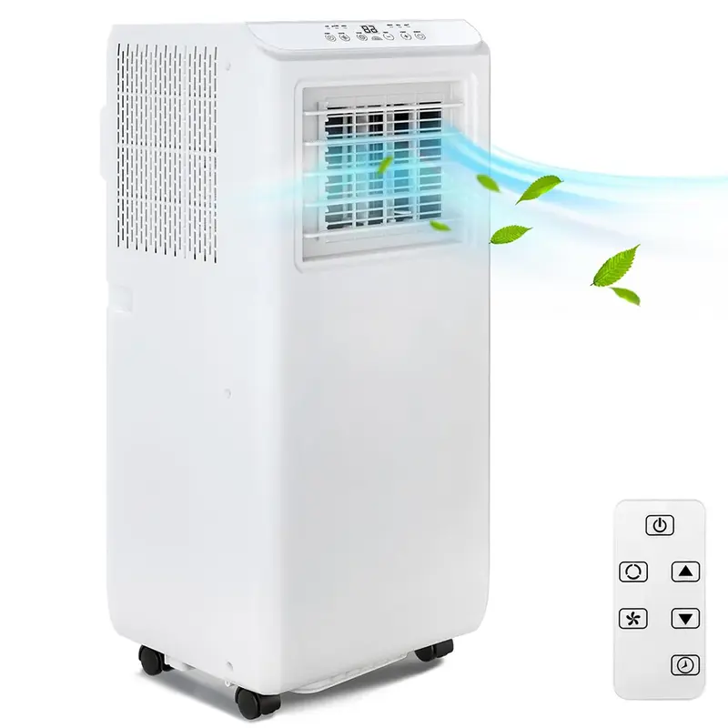 Garvee 8000 BTU Portable Air Conditioner, 3-in-1 AC Unit, Digital Display, 24H Timer, Quiet Cooling for Home Office Small Roo...