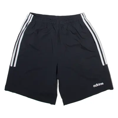 ADIDAS Mesh Lined Mens Sports Shorts Black Relaxed M W26
