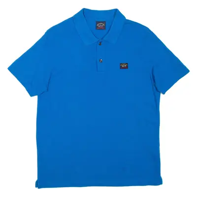 PAUL & SHARK Yachting Mens Polo Shirt Blue M