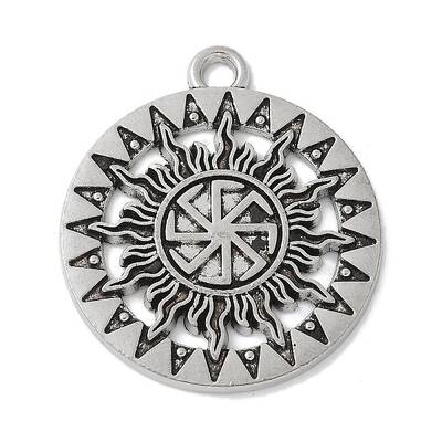 Tibetan Style Alloy Pendants