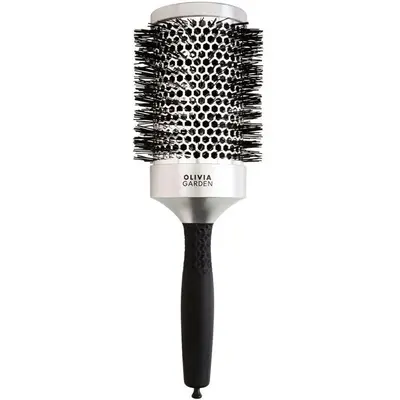Olivia Garden Essential Blowout Classic Silver 65 mm Hair Brush