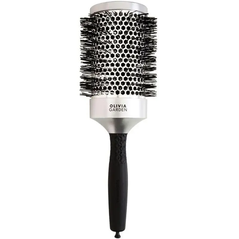 Olivia Garden Essential Blowout Classic Silver 65 mm Hair Brush
