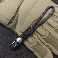 EDC Retro Cord Clasp, Rope Knight's Helmet Mask DIY Braided Knife Bead, Lanyard Accessories For Outdoor