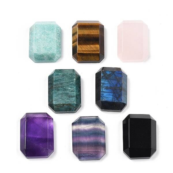 Natural Mixed Stone Cabochons