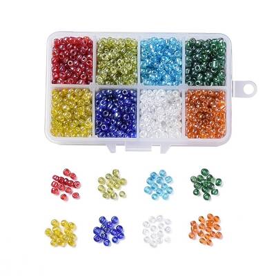 6/0 Round Glass Seed Beads