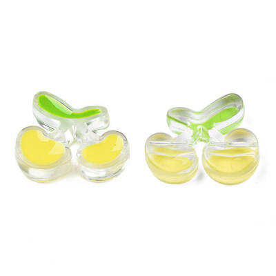 Transparent Acrylic Enamel Beads