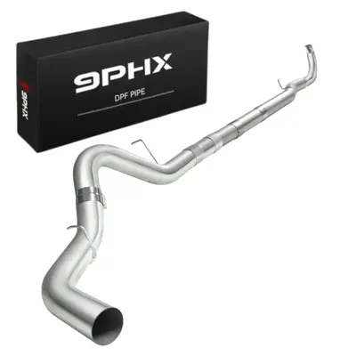 2011-2016 LML Duramax DPF Delete Race Pipe Exhaust 4/5 Inch for Chevy GMC
