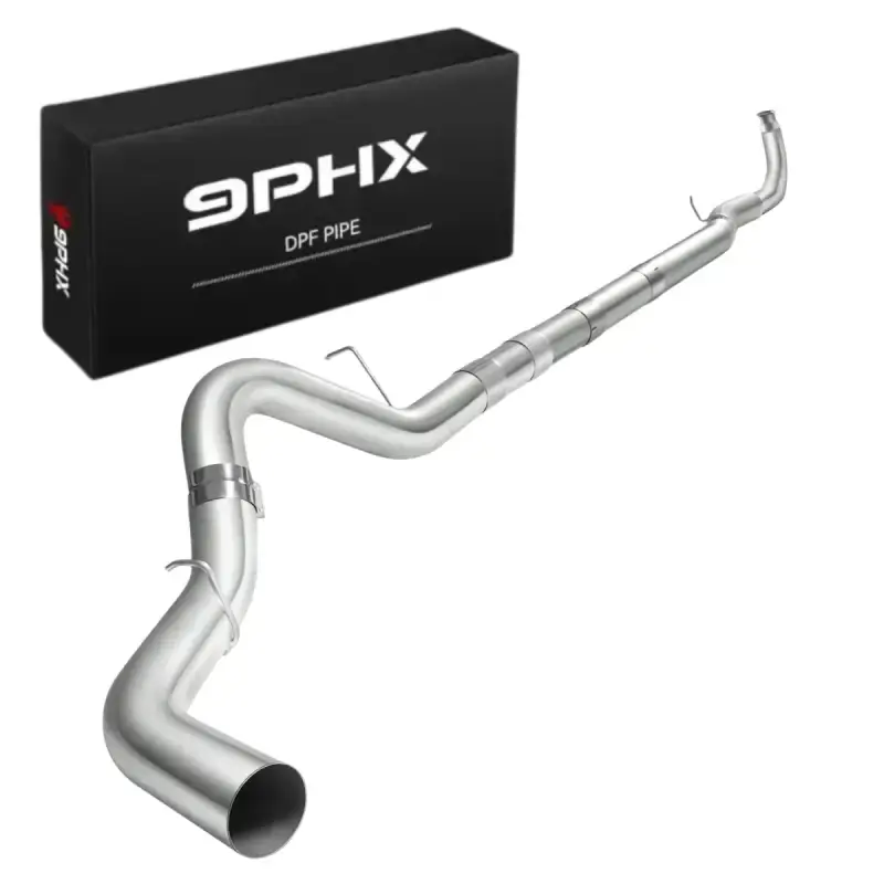 2011-2016 LML Duramax DPF Delete Race Pipe Exhaust 4/5 Inch for Chevy GMC